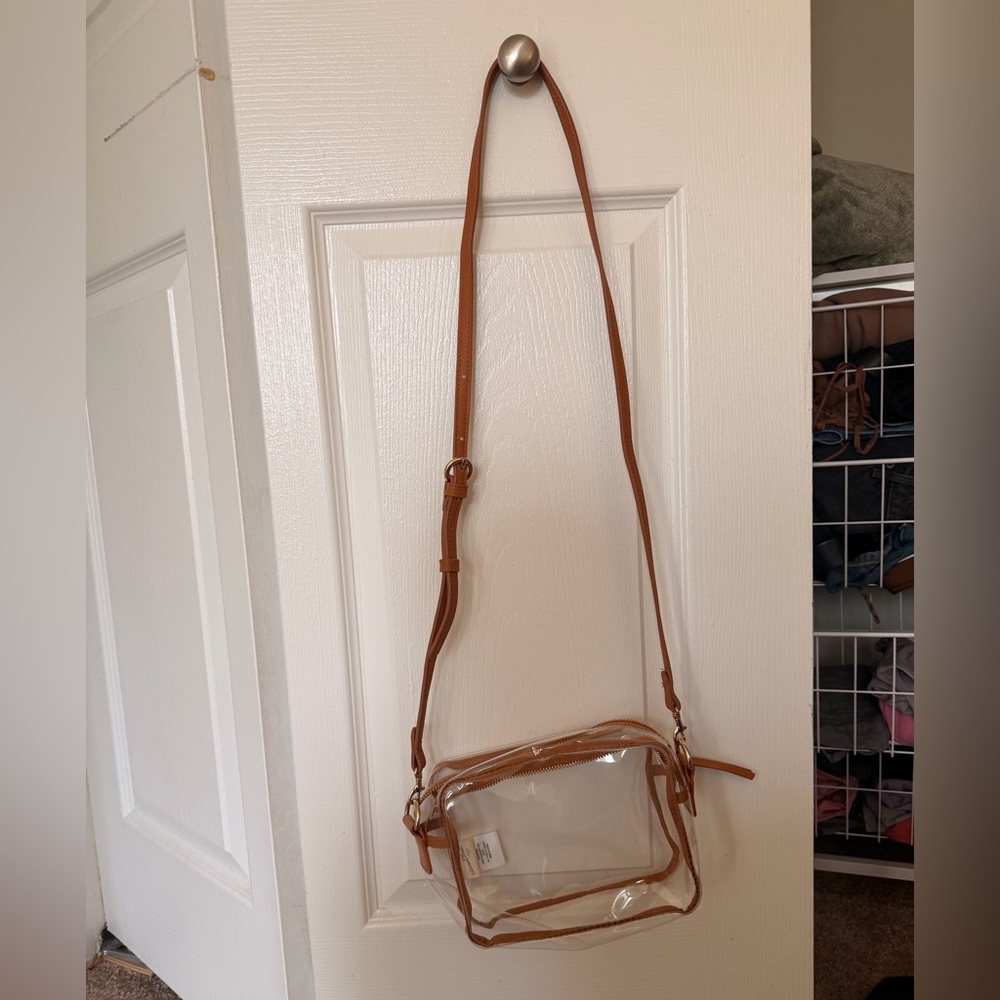 Clear crossbody bag